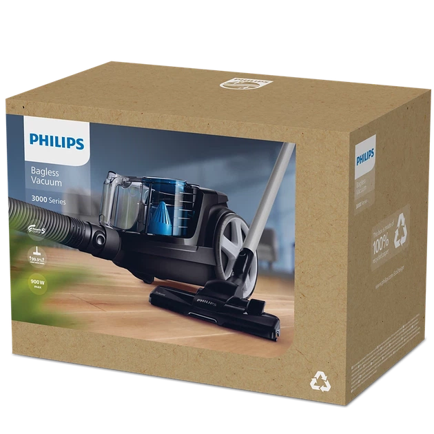 Пылесос без мешка PHILIPS PowerPro Compact FC9331/09 - изображение 9