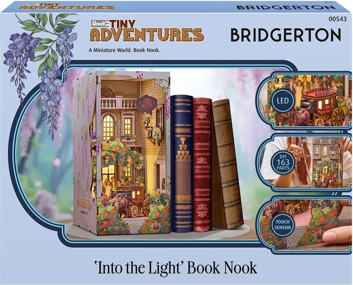 Пазл Revell Tiny Adventures - Bridgerton "Into the Light" (Book Nook) 163 елементи (4009803005430) - зображення 3