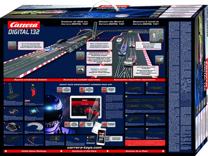 Zestaw samochodów Digital 132 Grid Masters z torem 20030050 (4007486300507) - obraz 2