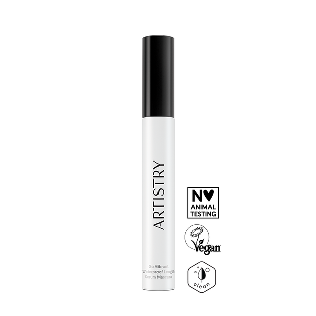 Туш-сироватка для вій водостійка Artistry Go Vibrant Amway - зображення 3