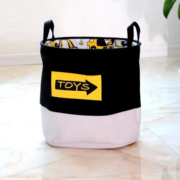 Корзина для іграшок та білизни складана 40х35 см Toys - зображення 2