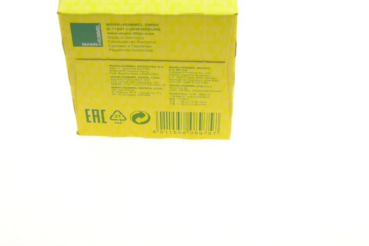 Фільтр масляний Citroen Jumper/Peugeot Boxer 2.0HDi 15- MANN-FILTER W 7063 - изображение 5