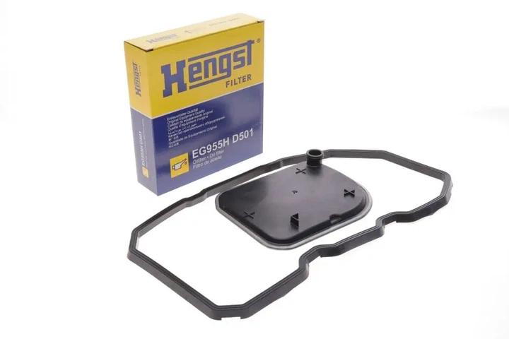 Фільтр АКПП MB A-class (W169)/B-class (W245) 04- (M266/OM640) (з прокладкою) HENGST FILTER EG955H D501 - изображение 2
