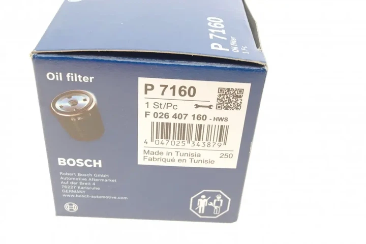 Фільтр масляний Mazda 3 1.5/2.0i /6 2.0/2.5i 13- BOSCH F026407160 - Фото 5 Фільтр масляний Mazda 3 1.5/2.0i /6 2.0/2.5i 13- BOSCH F026407160 - изображение 5