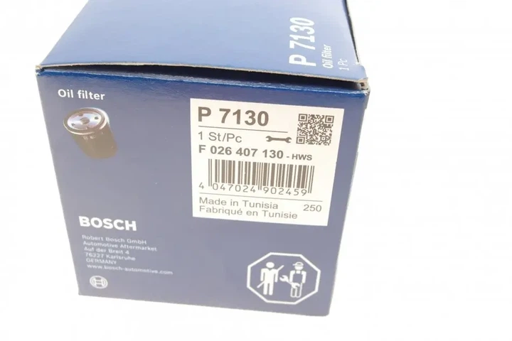 Фільтр масляний Chevrolet Aveo/Kalos/Spark 1.0-1.6 06- BOSCH F 026 407 130 - изображение 5