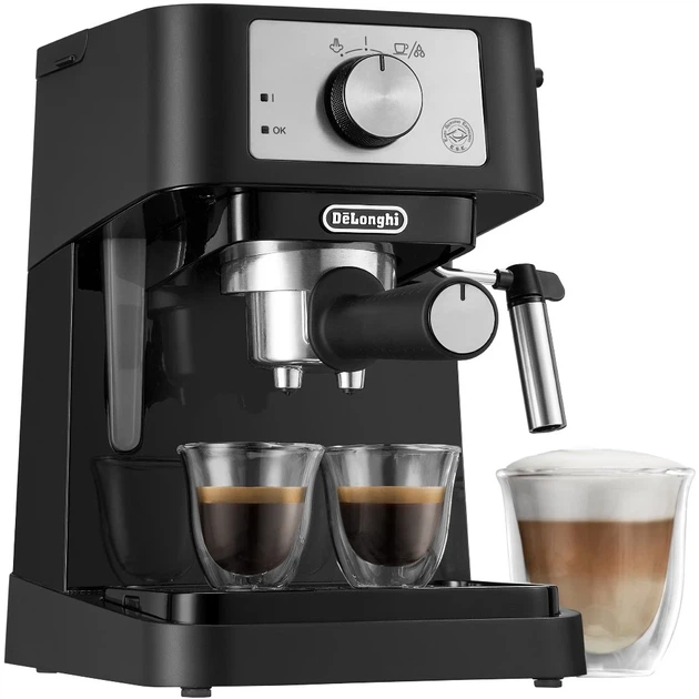 Кофеварка рожковая DELONGHI Stilosa EC260.BK - Фото 4 Кофеварка рожковая DELONGHI Stilosa EC260.BK - изображение 4