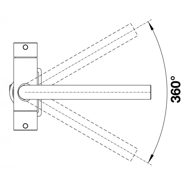 Змішувач кухонний Blanco - FONTAS II(526670) (00121470) - изображение 4