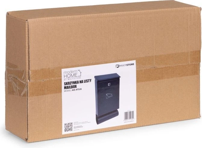 Skrzynka pocztowa ModernHome by Multistore stal nierdzewna AIE-ATS26(5905817010394) - obraz 9