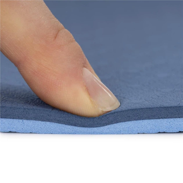 Килимок для вправ Actiget Протиковзкий 183 x 61 см Синій ACT0021 (5908455308281) - зображення 5