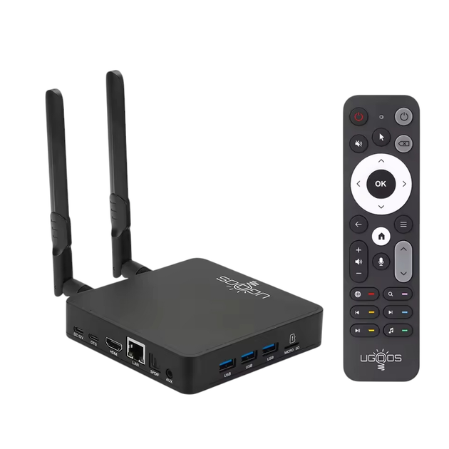 Смарт приставка Ugoos Am9 Pro 4/64 ГБ Android 14 - Фото 1 Смарт приставка Ugoos Am9 Pro 4/64 ГБ Android 14 - зображення 1