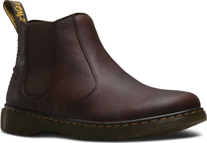 dr martens dark brown grizzly