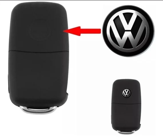 Наклейка на ключ VW Фольсваген 12 мм Volkswagen - изображение 2