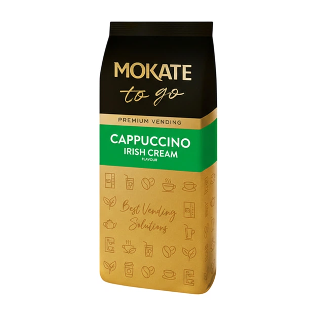 Капучино Mokate Irish Cream 1 кг - Фото 1 Капучино Mokate Irish Cream 1 кг - изображение 1