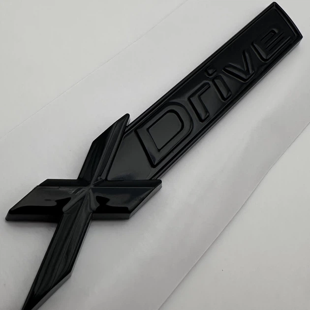 3D значок на багажник автомобиля, наклейка Xdrive, значок с логотипом Xdrive для BMW, эмблема черная - изображение 7