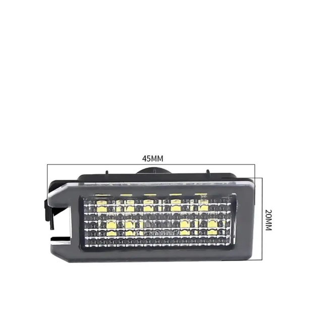Подсветка номера LED для Jeep Grand Cherokee 14-20 Compass Patriot 14-17 For Dodge Viper 13-17 Fiat 500 usa Maserati 1 штука - изображение 5
