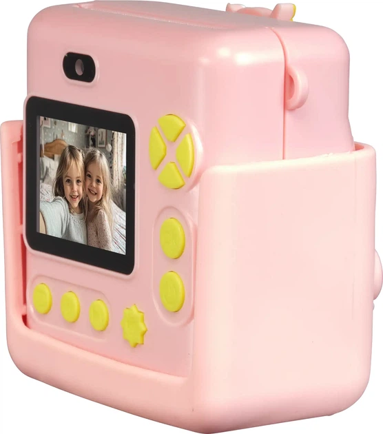 Дитячий фотоапарат Denver KPC-1363 з принтером Rose (KPC-1363RO) - зображення 6