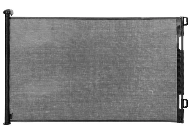 Bramka zabezpieczająca Springos HA7525 na schody zwijana czarna 80 cm (5908455305495) - obraz 9