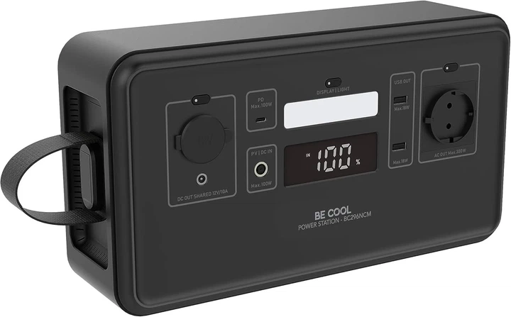 Зарядная станция BE COOL BC296NCM 500 Вт / 300 Вт / 296 Вт*ч / Чистая синусоида (102063867) - Уценка - изображение 2