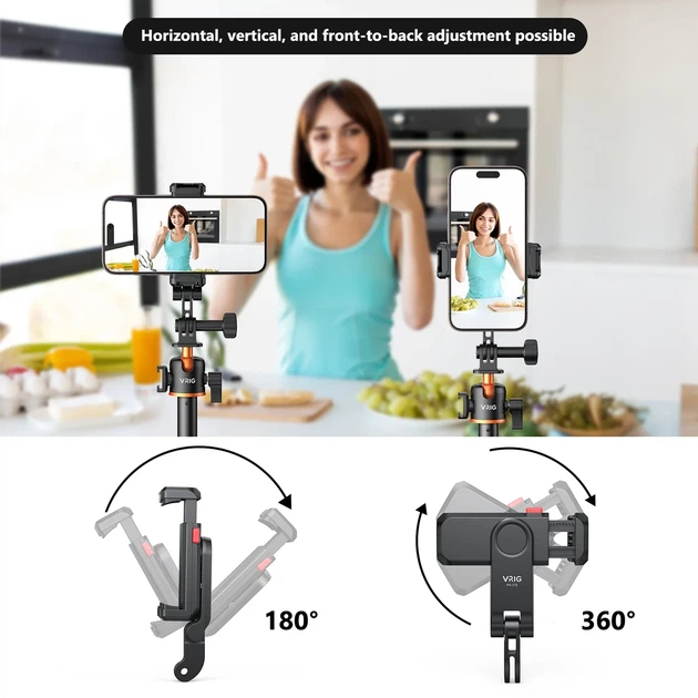 Крепление для штатива для телефона VRIG PH-17S - Фото 4 Крепление для штатива для телефона VRIG PH-17S - изображение 4