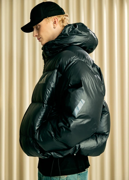 ウォーマー Пуховик зимний короткий мужской Adidas Z.N.E. Climawarm Down