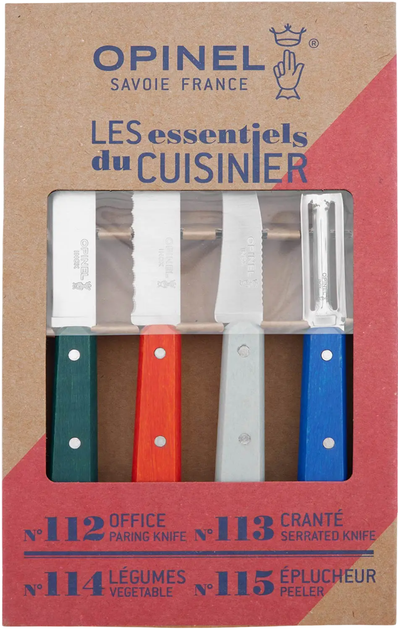 Набір кухонних ножів Opinel Les Essentiels Primo 4 предмети (2046693) - зображення 2