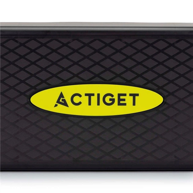 Степ для аеробіки Actiget Чорно - жовтий ACT0039 (5908455308564) - зображення 7