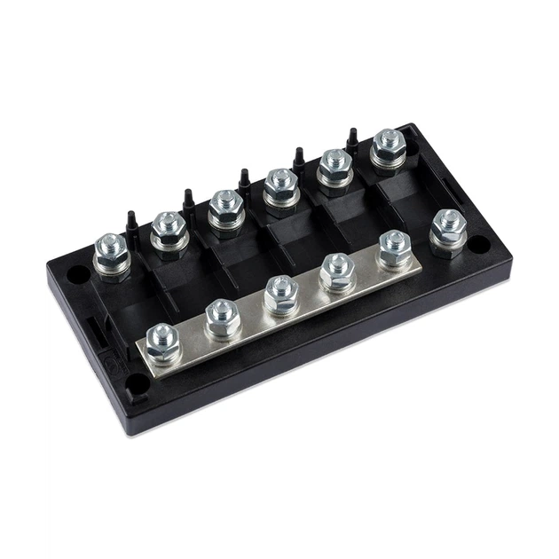 Крепление для плавкого предохранителя MEGA-fuse Victron Energy Fuse holder 6-way for MEGA-fuse (99-00021077) - Фото 5 Крепление для плавкого предохранителя MEGA-fuse Victron Energy Fuse holder 6-way for MEGA-fuse (99-00021077) - изображение 5