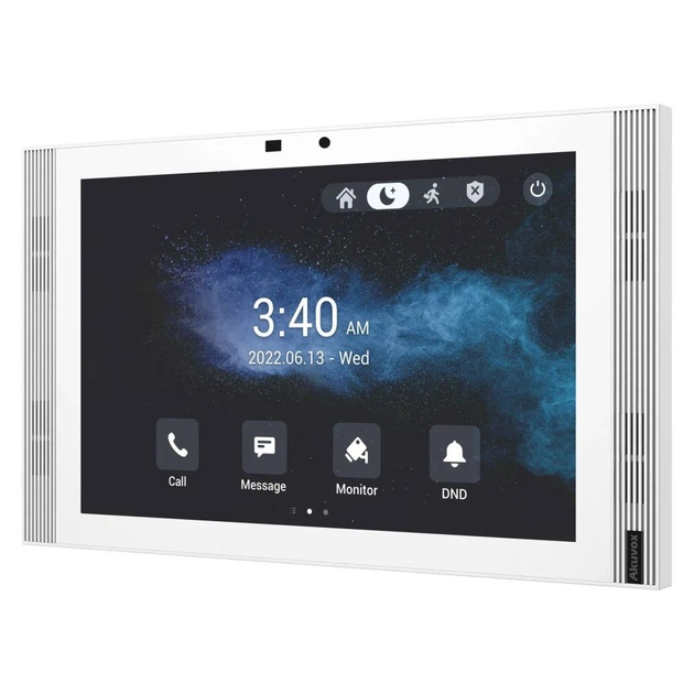 Відеодомофон 10” WiFi Akuvox S567A White SIP Android з камерою та Bluetooth - Фото 2 Відеодомофон 10” WiFi Akuvox S567A White SIP Android з камерою та Bluetooth - зображення 2