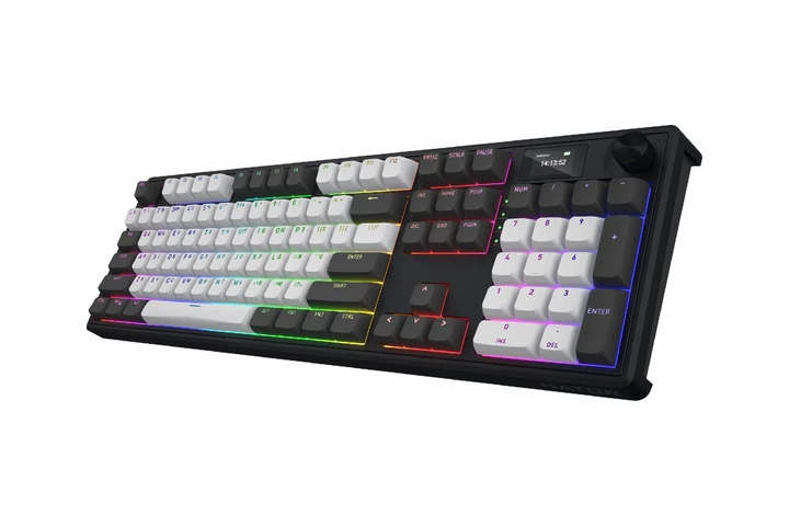 Ігрова клавіатура HATOR Skyfall 100 PRO бездротовий grey-black silent switches (HTK4100UA) - Фото 3 Ігрова клавіатура HATOR Skyfall 100 PRO бездротовий grey-black silent switches (HTK4100UA) - зображення 3