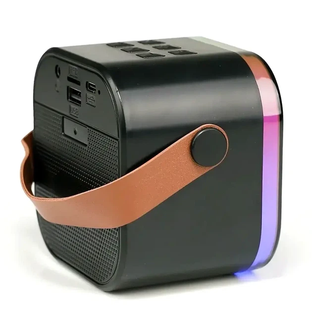 Беспроводная колонка караоке с двумя микрофонами 10 Вт Bluetooth USB черный K12 - изображение 8