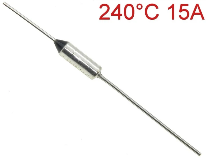 Термопредохранитель 240°C 15А250V RY01 (пр40202) - изображение 2