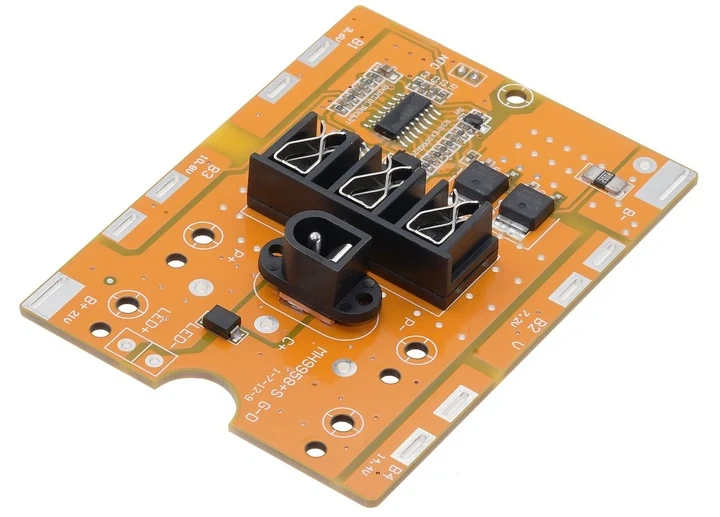 BMS 5S плата захисту акумулятора 18650 Li-Ion 21V (ins490) - Фото 2 BMS 5S плата захисту акумулятора 18650 Li-Ion 21V (ins490) - изображение 2