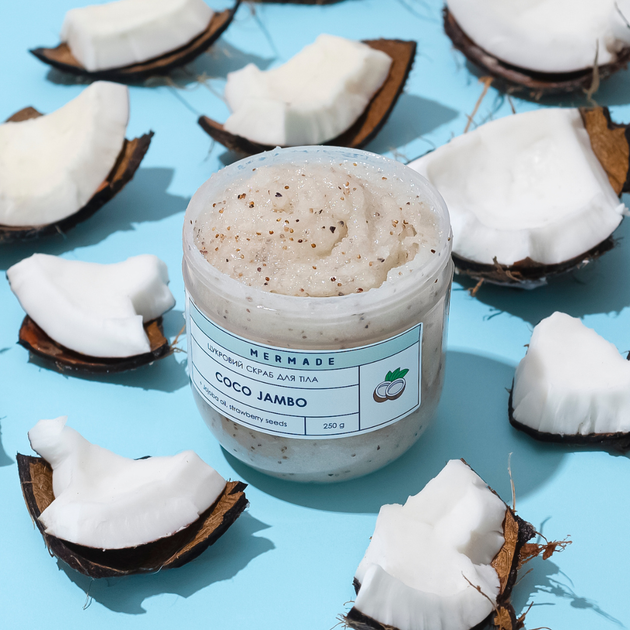 Скраб сахарный для тела Mermade Coco Jambo 250 г - изображение 4