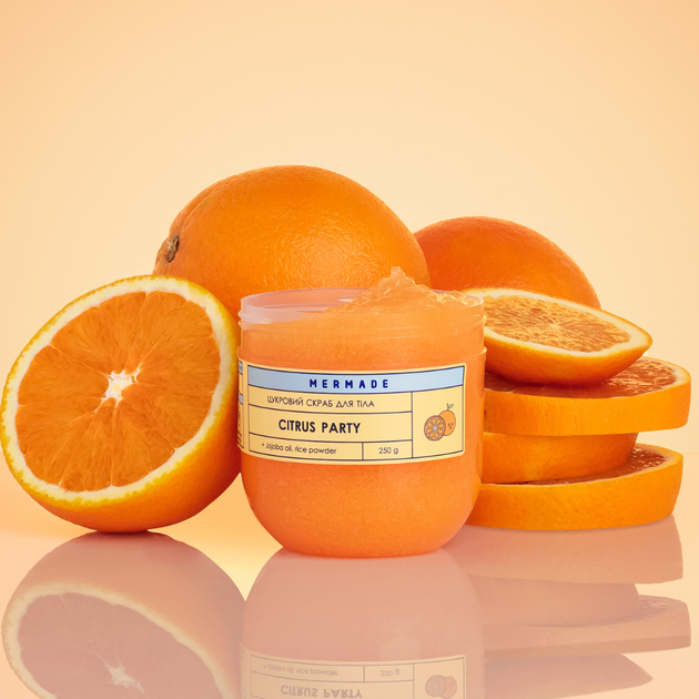 Скраб сахарный для тела Mermade Citrus Party 250 г - Фото 4 Скраб сахарный для тела Mermade Citrus Party 250 г - изображение 4