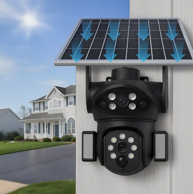 Уличная камера 360 градусов AND VQ006-4G solar app380 - изображение 3
