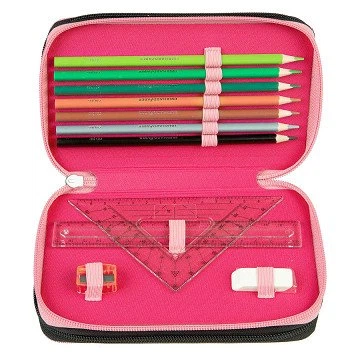 Piórnik Barbie 2760231 z trzema przegródkami 19 x 12 x 7 cm (4043946312178) - obraz 2