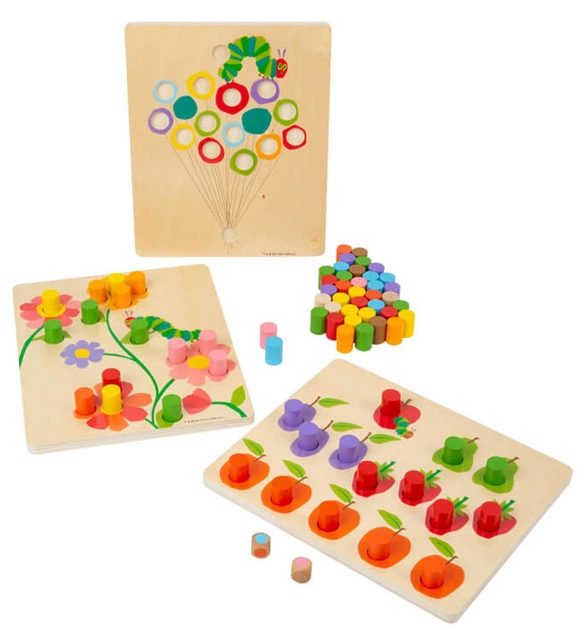 Розвиваюча іграшка Small Foot Кольори Голодної Гусениці (11431) (4020972114310) - зображення 2