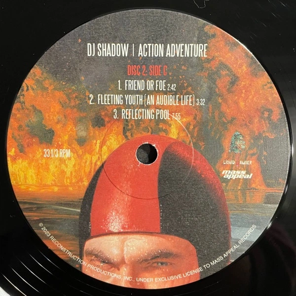 DJ Shadow - Action Adventure (2 пластинки, Альбом) - изображение 11