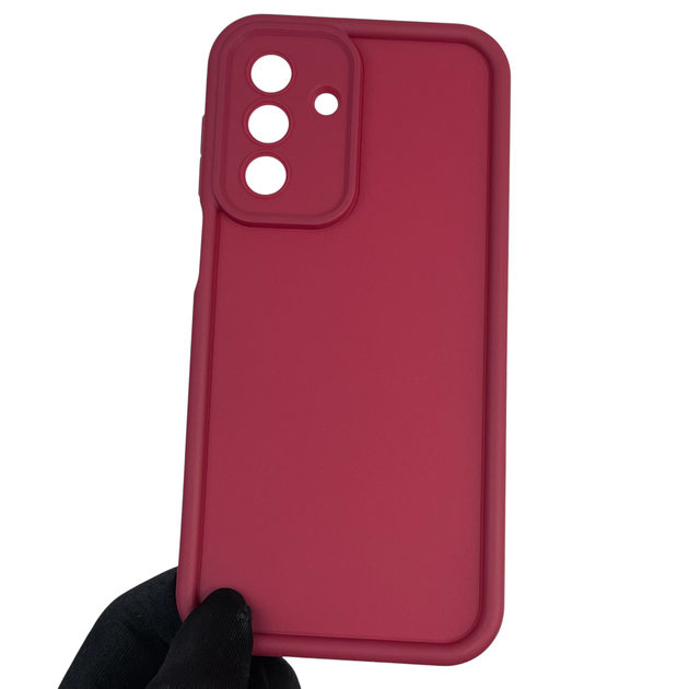 Чехол силиконовый Soft Touch для Samsung Galaxy A17 5G (SM-A175F) бордовый (Полная защита камеры) - Фото 2 Чехол силиконовый Soft Touch для Samsung Galaxy A17 5G (SM-A175F) бордовый (Полная защита камеры) - изображение 2