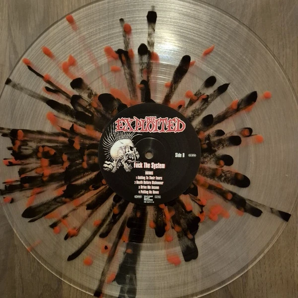 The Exploited - Fuck The System (2 платівки, Прозорий, Червоний, Чорний, Бризки, Альбом, Лімітоване, Перевидання) - Фото 9 The Exploited - Fuck The System (2 платівки, Прозорий, Червоний, Чорний, Бризки, Альбом, Лімітоване, Перевидання) - зображення 9