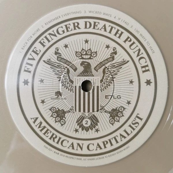 Five Finger Death Punch - American Capitalist (Золотий, Ювілейне видання до 10-річчя, Альбом, Перевидання) - зображення 6