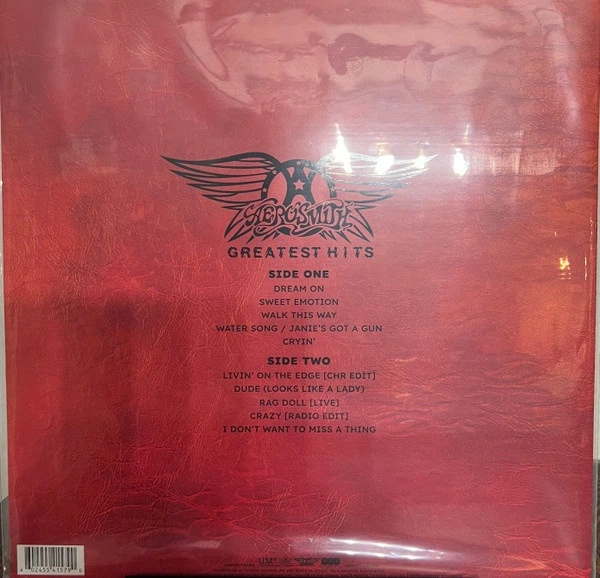 Aerosmith - Greatest Hits (Чёрный, Прозрачный, Красный, Брызги, Сборник) - изображение 10