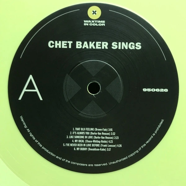 Chet Baker - Chet Baker Sings (Жёлтый, 180 грамм, Альбом, Переиздание, Моно) - Фото 6 Chet Baker - Chet Baker Sings (Жёлтый, 180 грамм, Альбом, Переиздание, Моно) - изображение 6