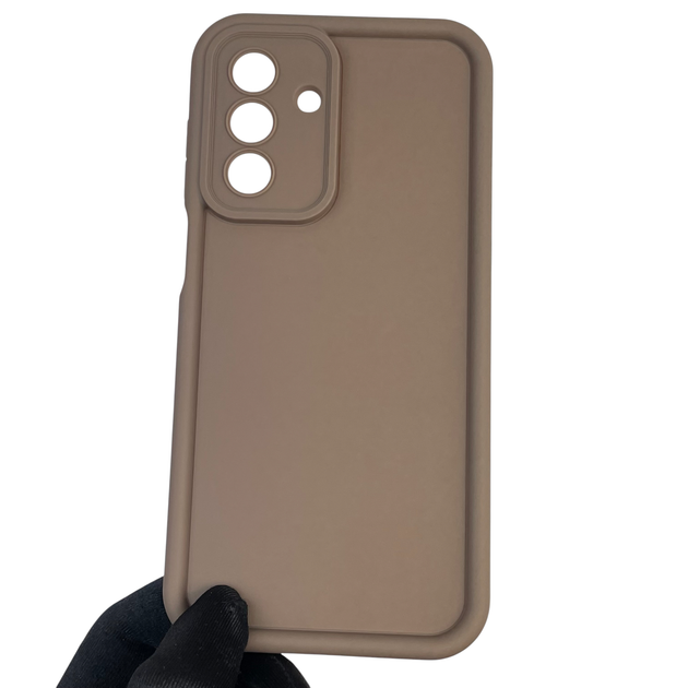 Чехол силиконовый Soft Touch для Samsung Galaxy A26 (SM-A266) коричневый (Полная защита камеры) - изображение 2