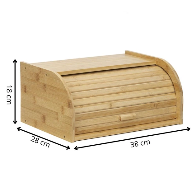 Хлібниця Springosr бамбукова 38 x 28 x 18 см KI0163 (5908455306164) - зображення 13