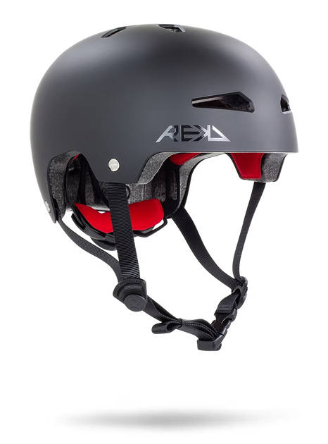Детский шлем REKD Elite 2.0 Jr Black 46-52 - Фото 1 Детский шлем REKD Elite 2.0 Jr Black 46-52 - изображение 1