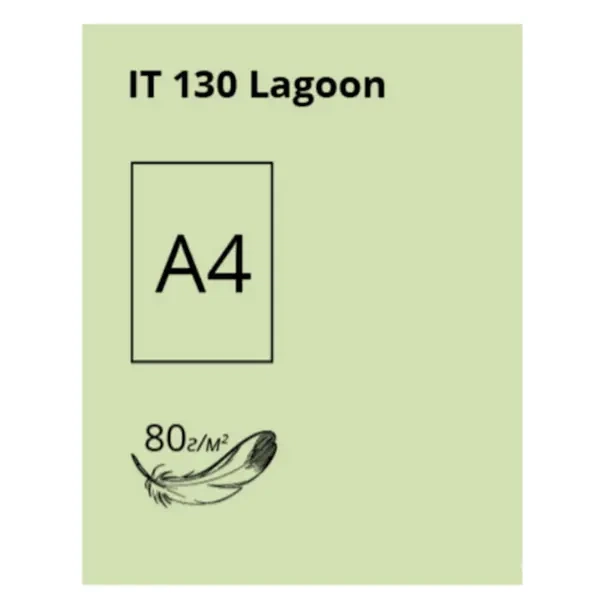 Папір кольоровий CRYSTAL COLOR PAPER Lagoon 130 А4 80г/м2 світло-зелена пастель 100 арк. (16.7535) - Фото 3 Папір кольоровий CRYSTAL COLOR PAPER Lagoon 130 А4 80г/м2 світло-зелена пастель 100 арк. (16.7535) - зображення 3