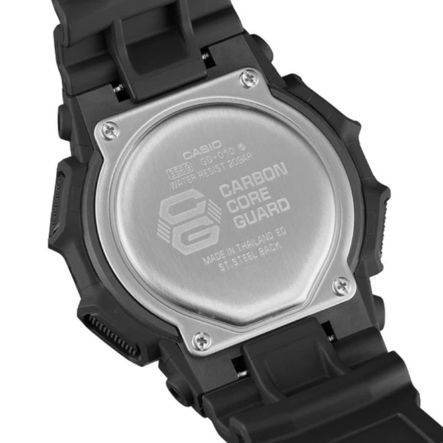 Чоловічий Спортивний Дайверський Наручний Годинник CASIO GD-010-1ER G-Shock - изображение 3