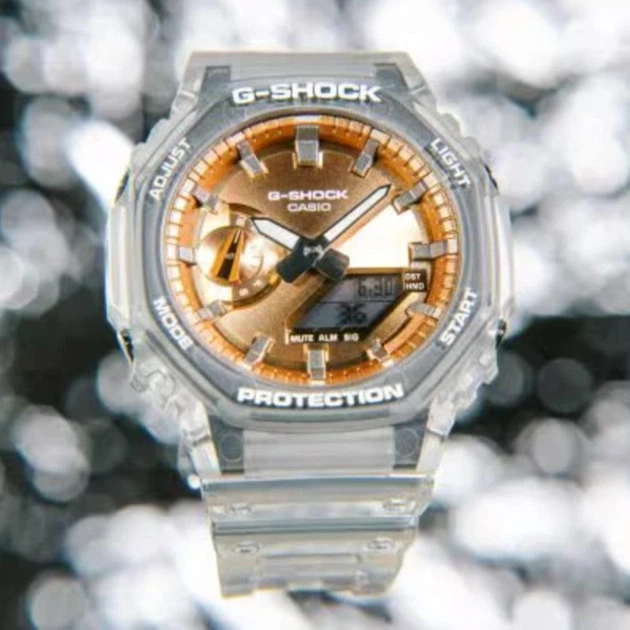 Чоловічий Спортивний Дайверський Наручний Годинник CASIO GA-2100BM-7A5ER G-Shock - Фото 5 Чоловічий Спортивний Дайверський Наручний Годинник CASIO GA-2100BM-7A5ER G-Shock - изображение 5