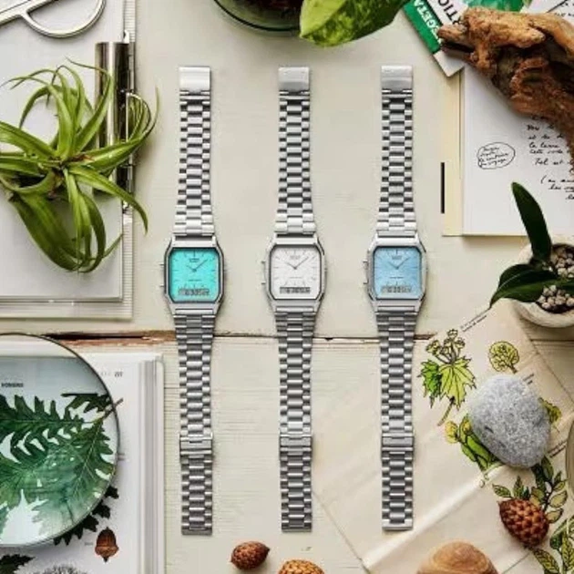 Чоловічий Фешн Наручний Годинник CASIO AQ-230A-2A1MQYES - изображение 6